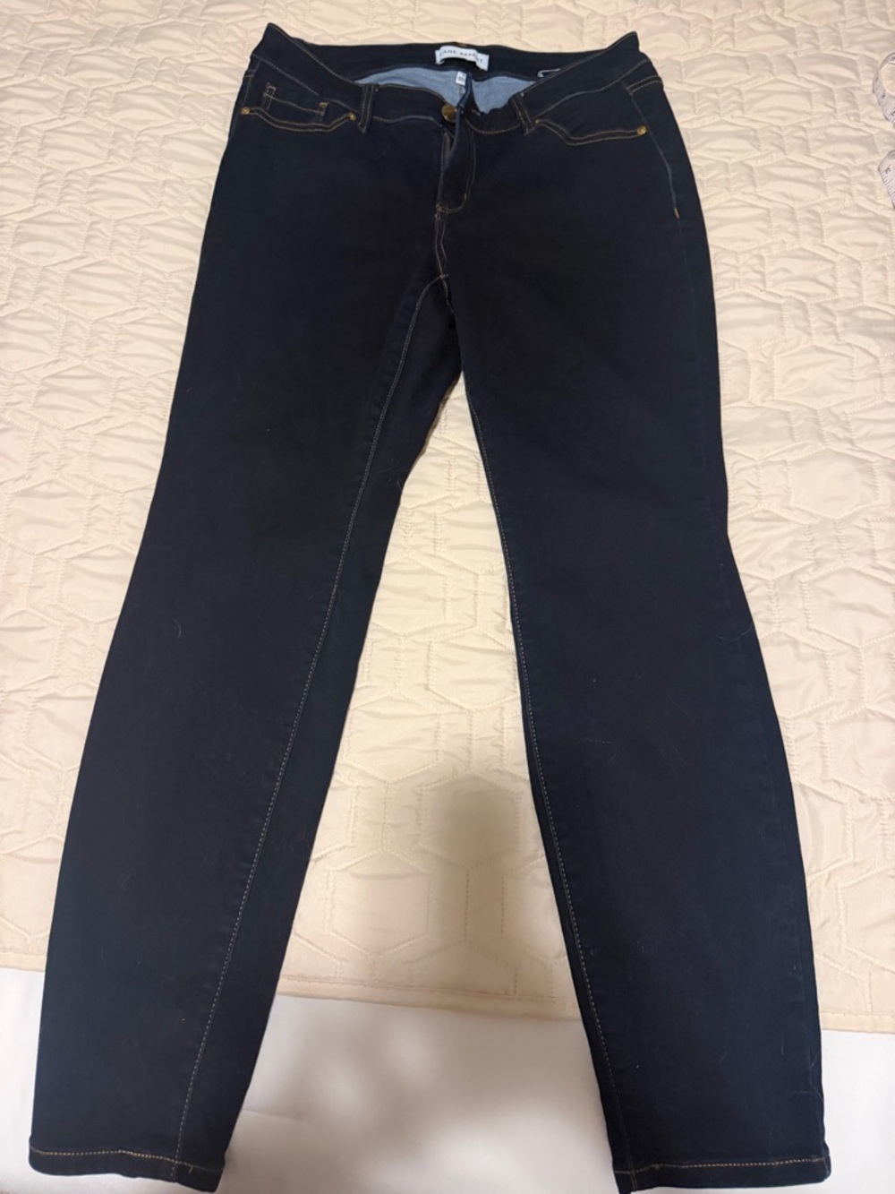 Lane Bryant 12 skinny dark wash jeans